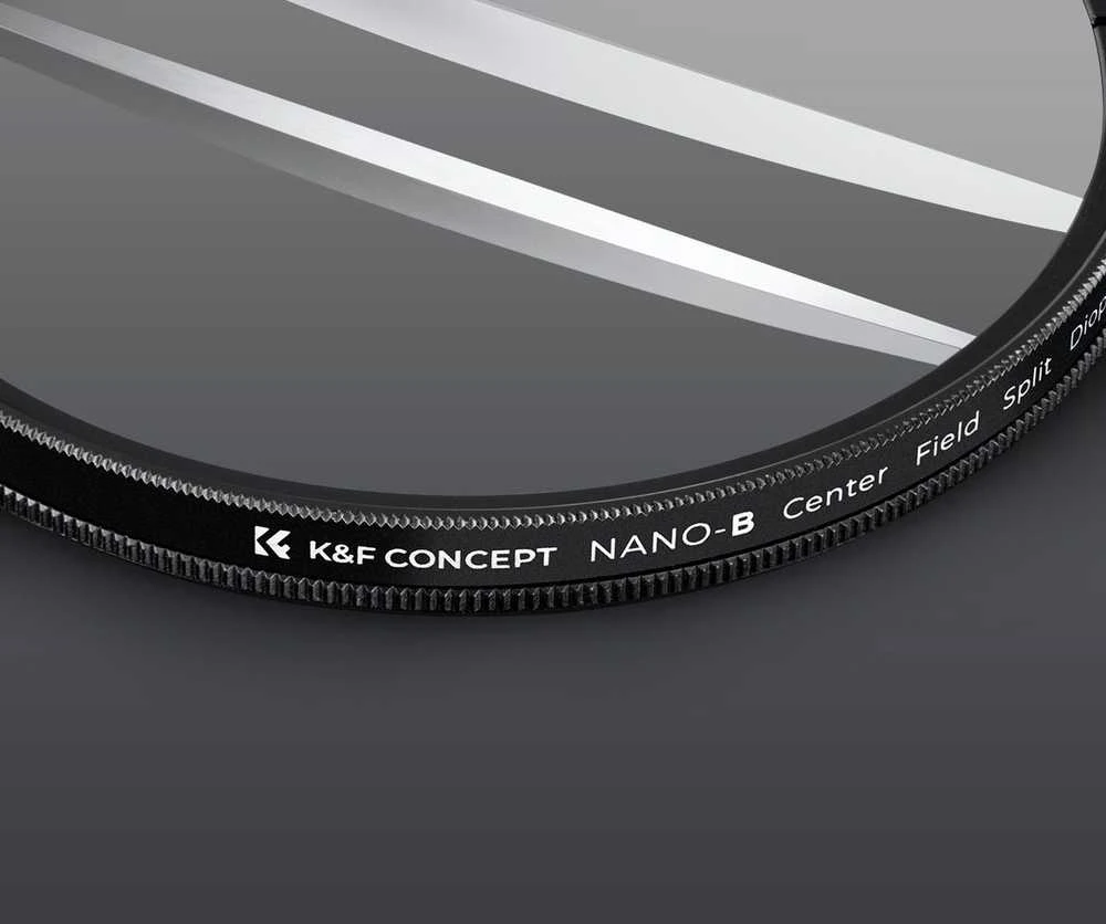 Filtras K&F aštraus diržo centrinio lauko padalintas dioptrijų NANO-B, skirtas 67 mm 67 mm / KF01.2669V1
