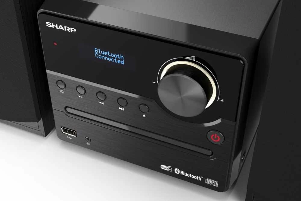 Muzikinis centras Sharp XL-B517D(BK) Hi-Fi Micro System, CD/FM/USB/Bluetooth v5.0, Aux-in, 45W, Juodas | Sharp | Hi-Fi Micro System | XL-B517D(BK) | Juodas | USB port | AUX in | Bluetooth | CD grotuvas | FM radio | Belaidė jungtis