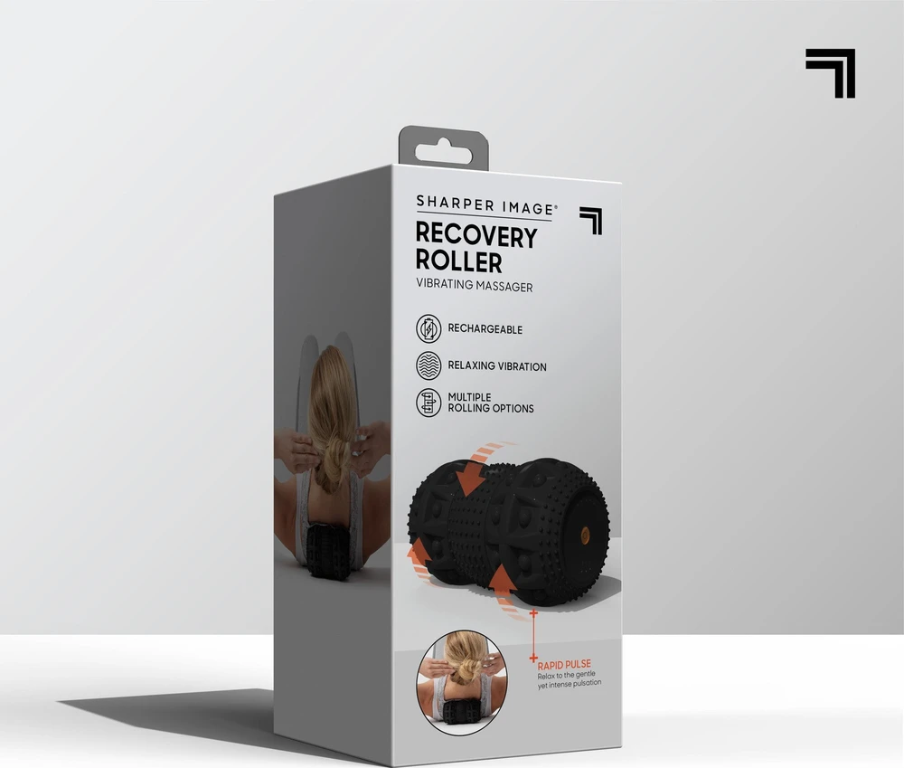 Sharper Image „Fit Roller“ su vibracija