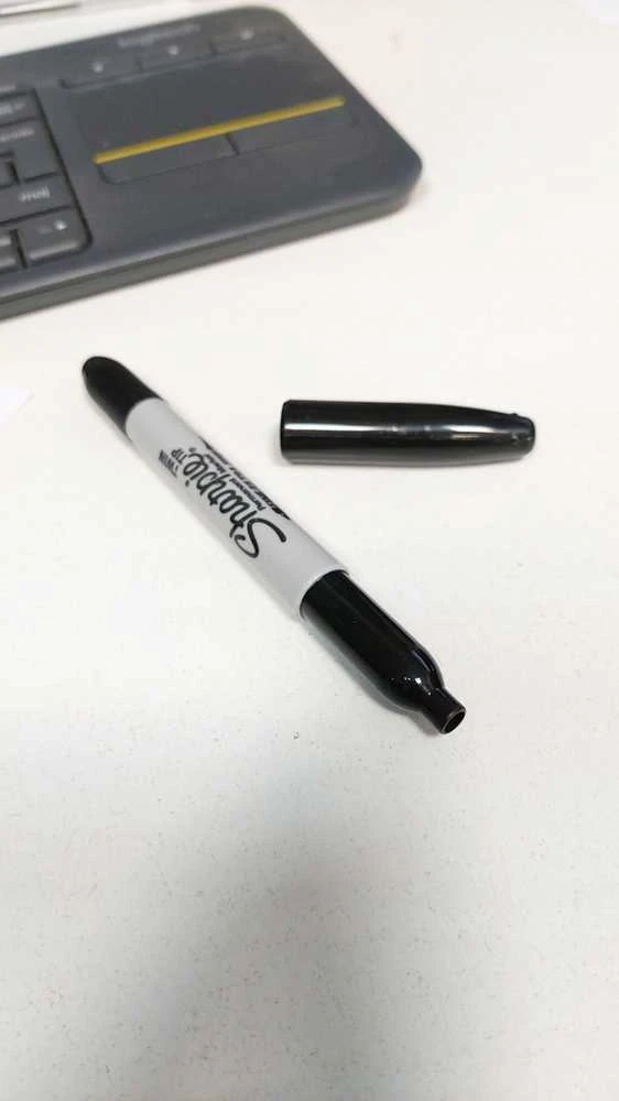 Sharpie Twin Tip juodas žymeklis 2 vnt. - 1986454