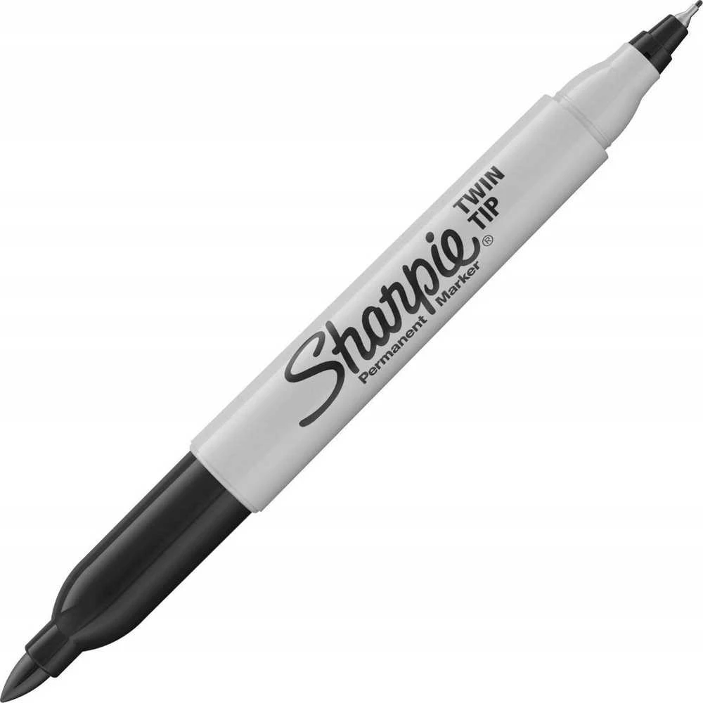 Sharpie Twin Tip juodas žymeklis 2 vnt. - 1986454