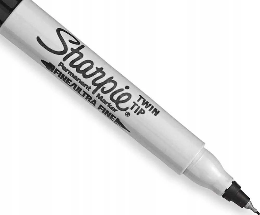 Sharpie Twin Tip juodas žymeklis 2 vnt. - 1986454