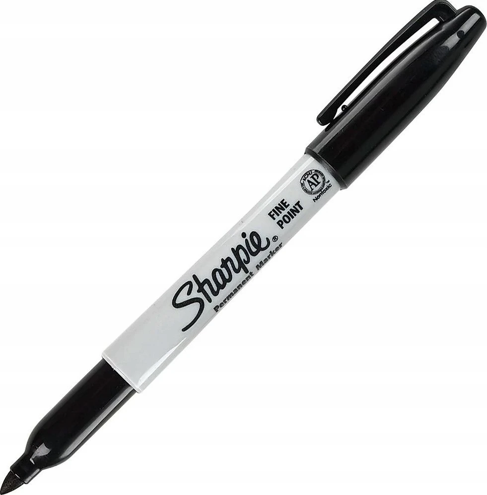 Sharpie Fine žymekliai, juodi (pakuotėje 12 vnt.) - 1996111