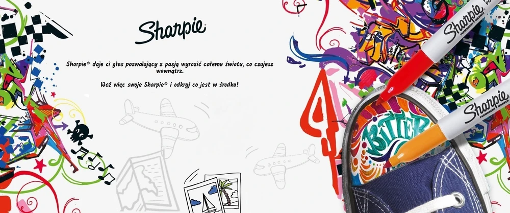 Sharpie kūrybinių akrilinių žymeklių rinkinys 12 spalvų - 2201070
