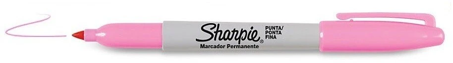 Sharpie Sharpie permanentinis žymeklis plonu antgaliu Rožinė