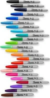 Sharpie Markeriai Fine 18 vnt. - 1996112