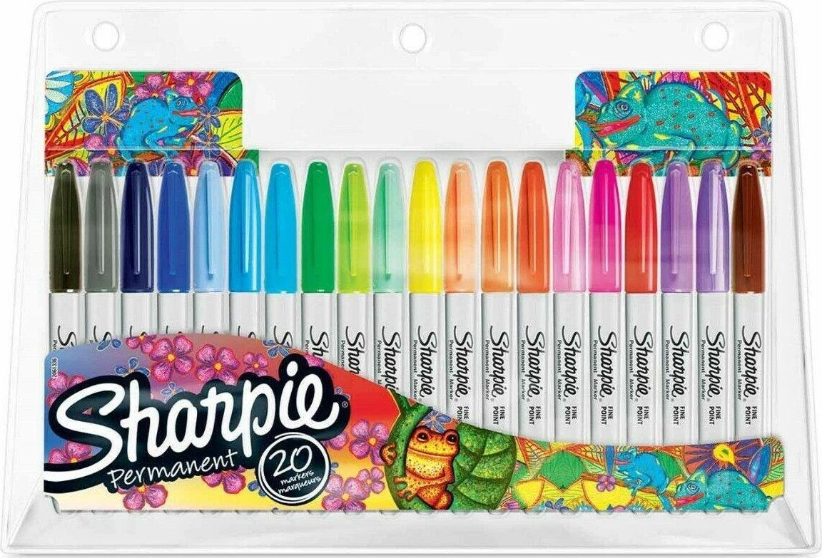 Markerių rinkinys Sharpie Fine 20 vnt. – 2061128