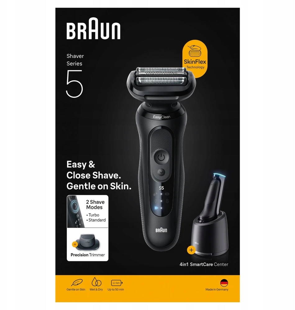 Barzdaskutė Braun Series 5 52-N7200CC, li-ion