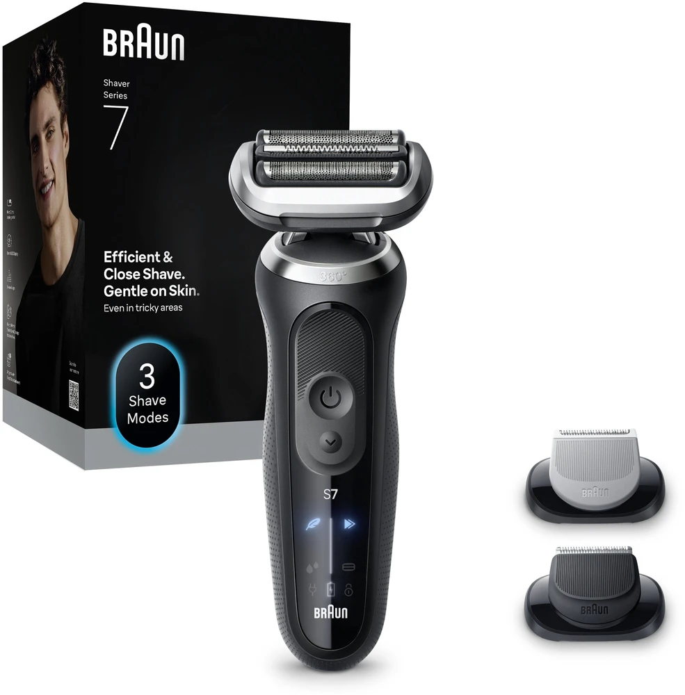 Barzdaskutė Braun Series 7 72-N1620s, juoda