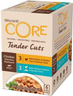 Sheba „Core Tender Cuts“ vištienos rinkinys „Selection Multipack“ 6x85g
