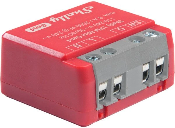 2 „Shelly 1PM Mini Gen4“ „Zigbee“ / „Matter“ valdiklių rinkinys