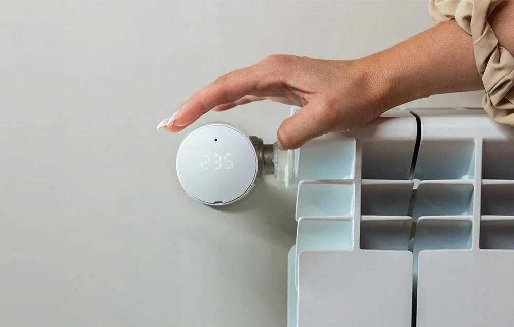 Shelly BLU TRV Bluetooth termostatinis radiatoriaus vožtuvas