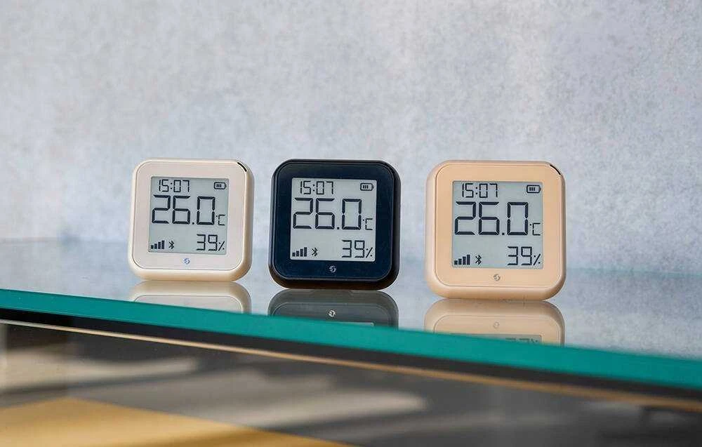 Shelly H&T GEN3 Wifi temperatūros ir drėgmės sensorius MOCHA
