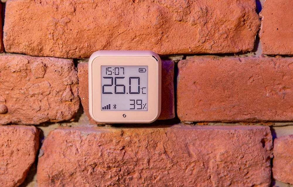 Shelly H&T GEN3 Wifi temperatūros ir drėgmės sensorius MOCHA