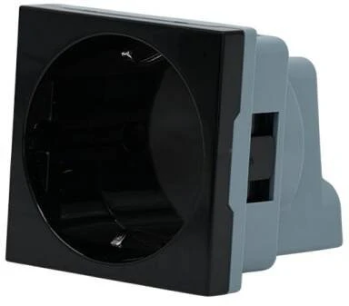 SHELLY SOCKET FOR WALL DISPLAY STAND Juodas