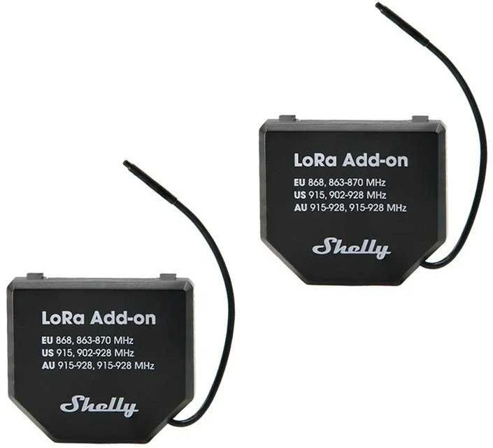 Shelly LoRa Add-on priedas relėms veikimui iki 5km 2vnt.