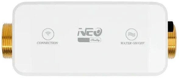 NEO Powered By Shelly Wi-Fi išmanusis vandens vožtuvas, ultragarsinis mtavimas NAS-WV02W