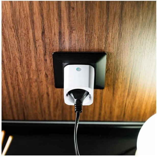 Shelly Plug M Gen3 baltas 2-pack - kleiner smarter Stecker mit WLAN und Bluetooth-Konnektivität und Leistungsmessung