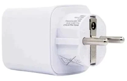 Shelly Plug M Gen3 – išmanusis Wi-Fi Matter kištukinis lizdas su galios matavimu (baltas)