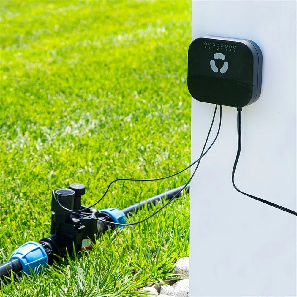 FrankEver laistymo sistemos valdiklis 6 kanalų FK-06X powered by Shelly (WiFi, Bluetooth)