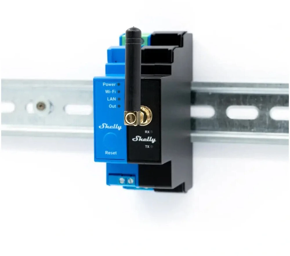 Shelly Pro LoRa Add-on priedas Shelly Pro relėms