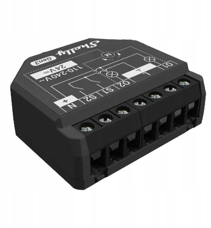 „Shelly 2PM Gen3“ „WiFi“ / „Bluetooth“ (4 vnt.)