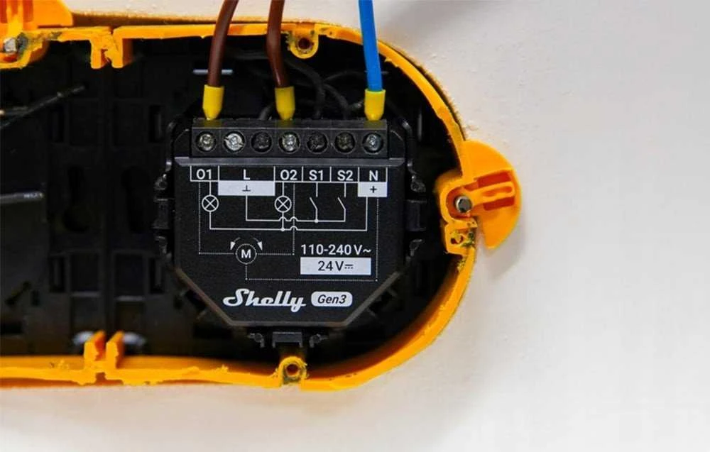„Shelly 2PM Gen3“ „WiFi“ / „Bluetooth“ (4 vnt.)