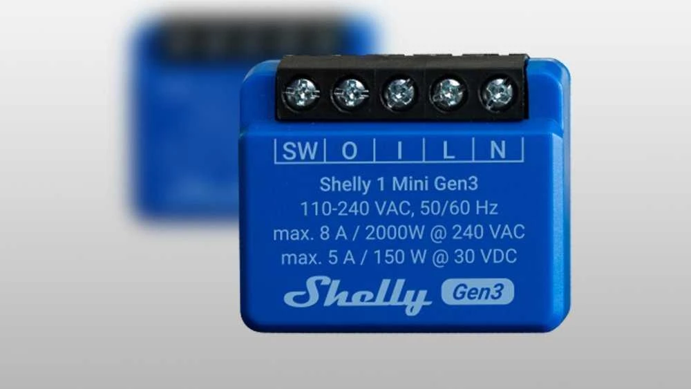 Shelly 1 Mini Gen3