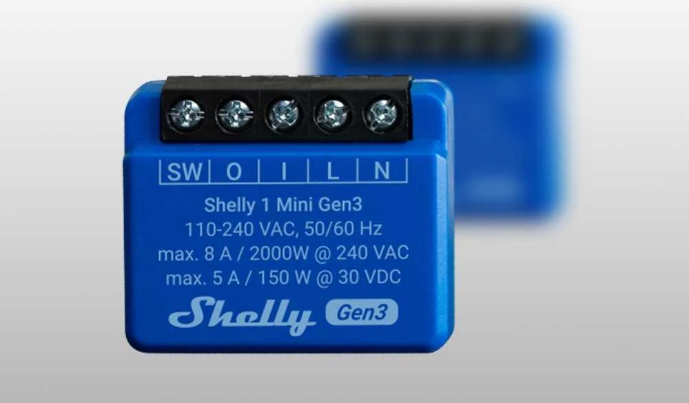 Shelly 1 Mini Gen3