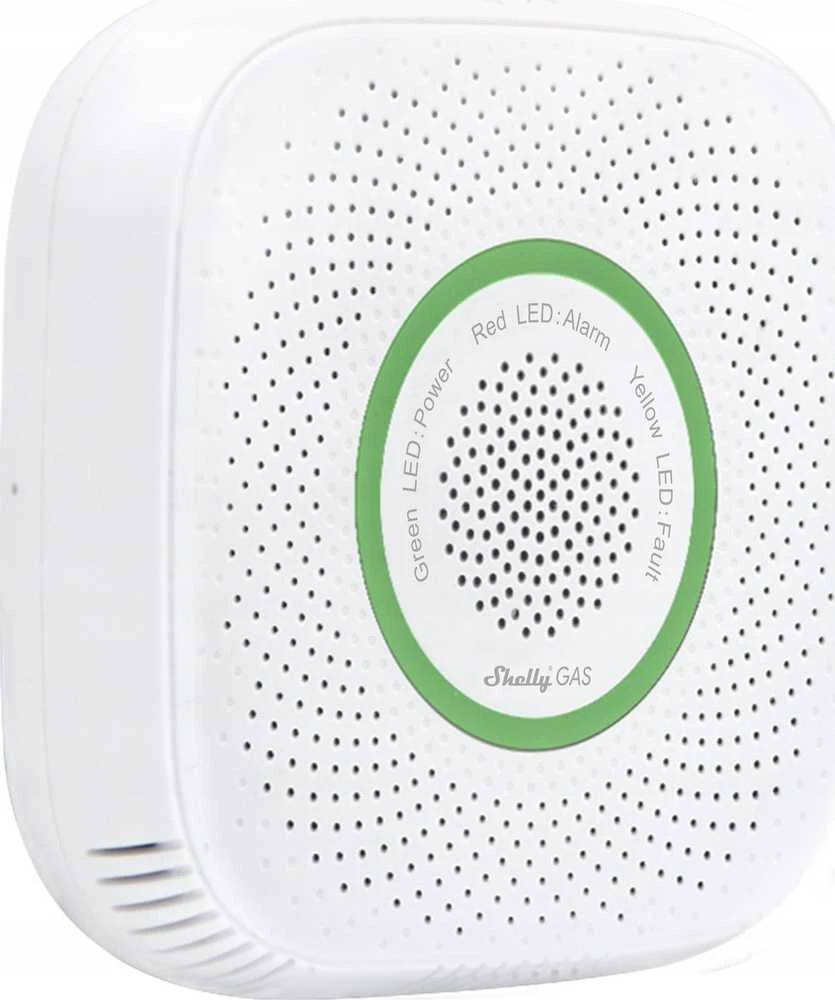 Shelly Gas CNG Wi-Fi valdomas išmanusis dujų jutiklis su garso ir šviesos signalu