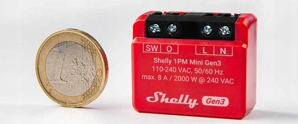 Shelly 1PM Mini Gen3