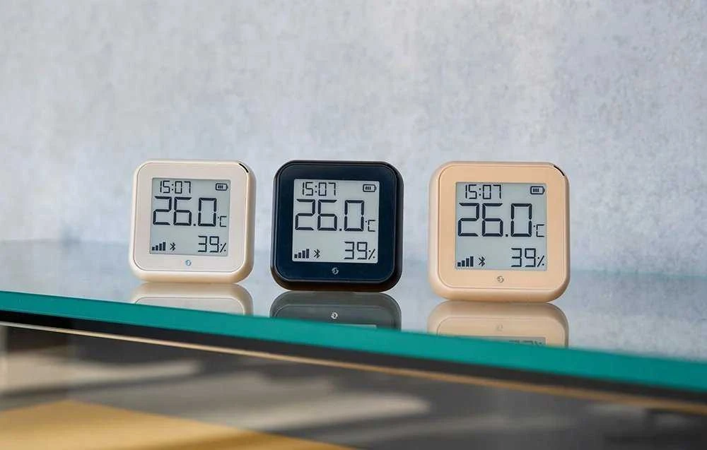 Shelly H&T GEN3 Wifi temperatūros ir drėgmės sensorius IVORY