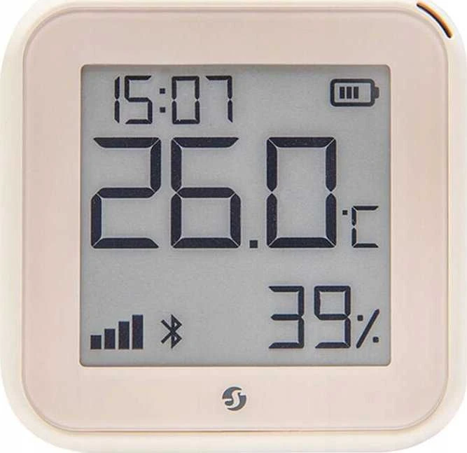 Shelly H&T GEN3 Wifi temperatūros ir drėgmės sensorius IVORY