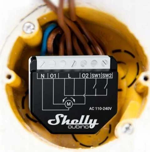 „Shelly Qubino Wave Shutter“.