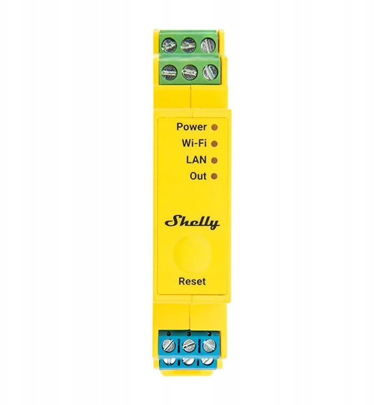 Shelly Pro RGBWW PM LED valdymo modulis (LAN, WiFi, Bluetooth)