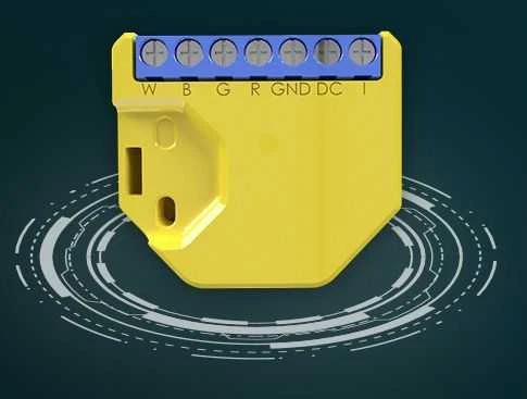 Shelly RGBW2 Wi-Fi valdoma LED išmaniųjų juostelių relė