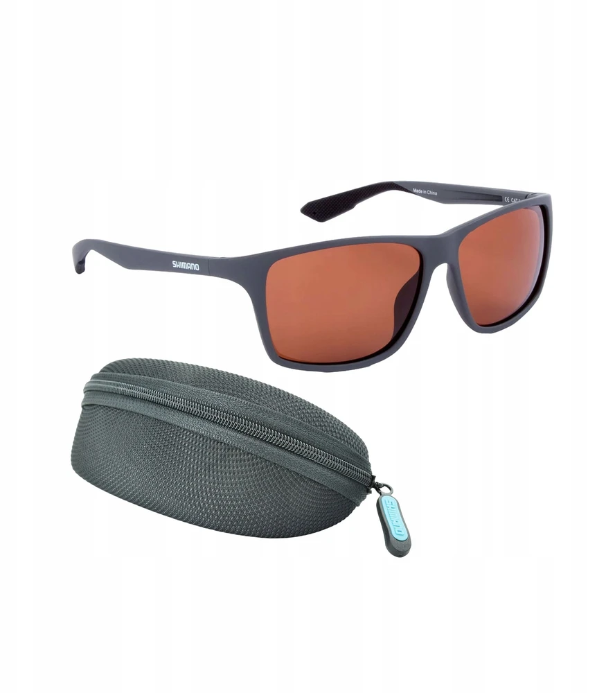 Akiniai Shimano Eyewear Technium Matte Dark Pilkas & Copper