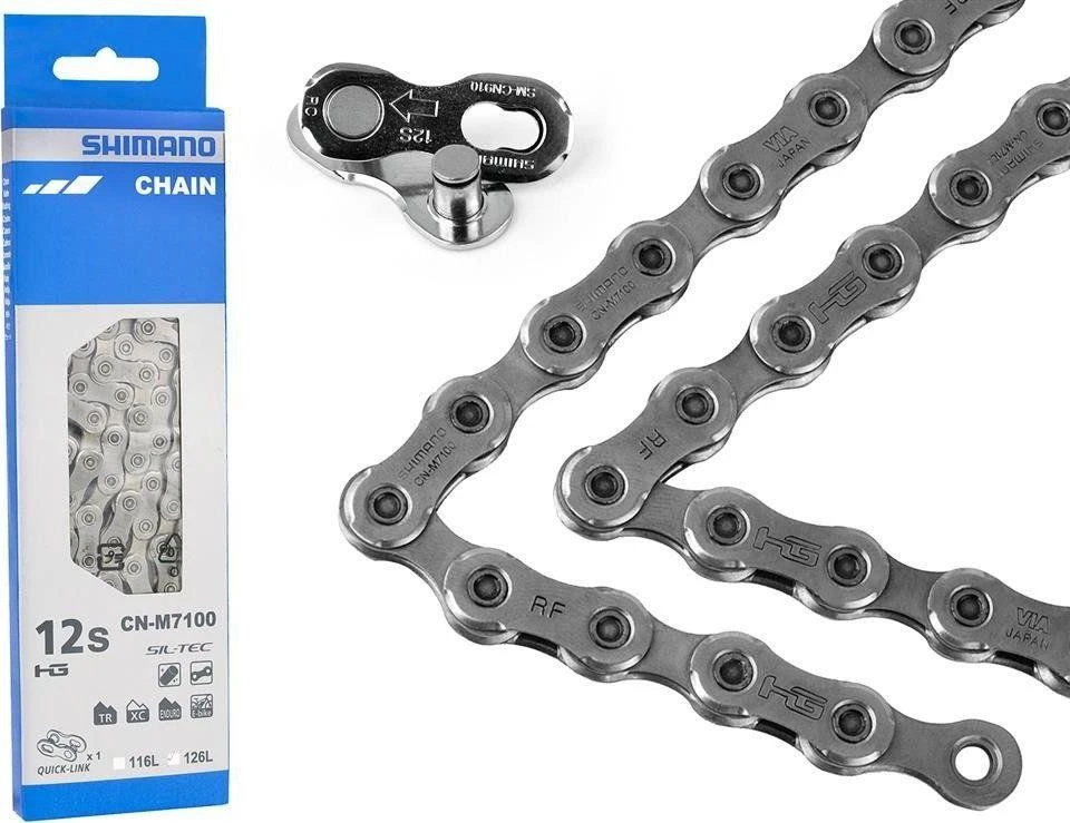 Grandinė Shimano SLX CN-M7100 12 greičių 126 jungtys
