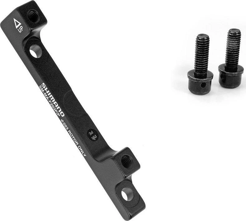 Priekinio diskinio stabdžio suporto adapteris Shimano SM-MA-F203P/P