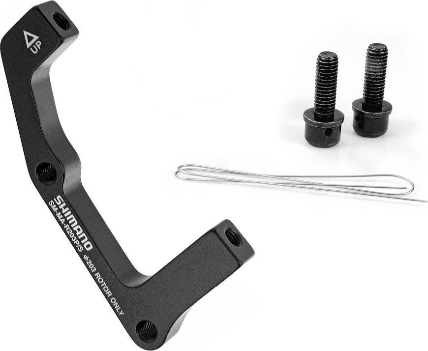 Galinio diskinio stabdžio suporto adapteris Shimano SM-MA-R203P/S