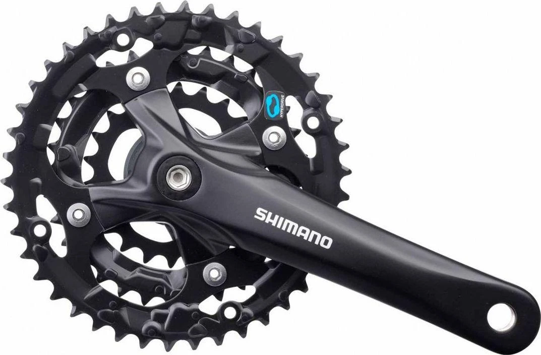 Priekinis žvaigždžių blokas Shimano ACERA FC-M361-42T 175MM 7/8-speed juodas-42X32X22T