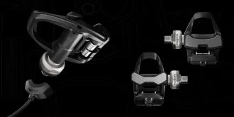 Shimano Dviračio pedalai Magene P715 S su galios matuokliu SPD-SL – sidabriniai