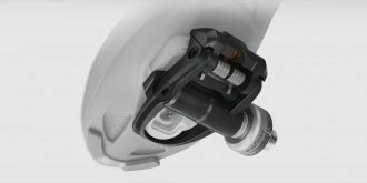 Shimano Dviračio pedalai Magene P715 S su galios matuokliu SPD-SL – sidabriniai