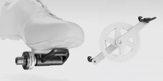 Shimano Dviračio pedalai Magene P715 S su galios matuokliu SPD-SL – sidabriniai
