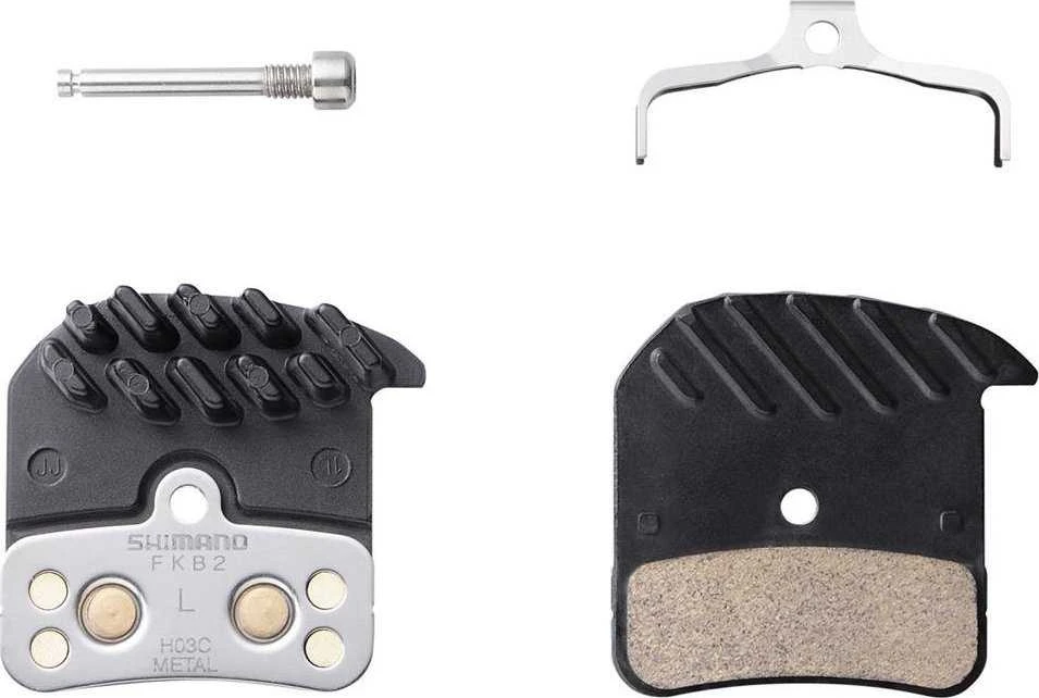 Diskinių stabdžių kaladėlės Shimano H03C Metal
