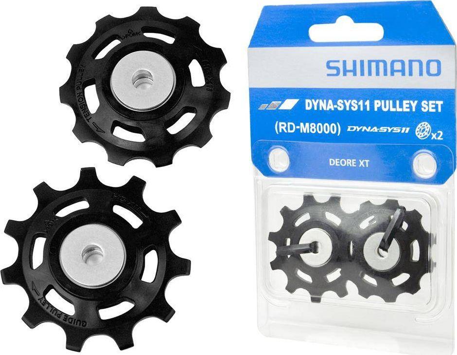Galinio pavarų perjungėjo ratukų komplektas Shimano RD-M8000
