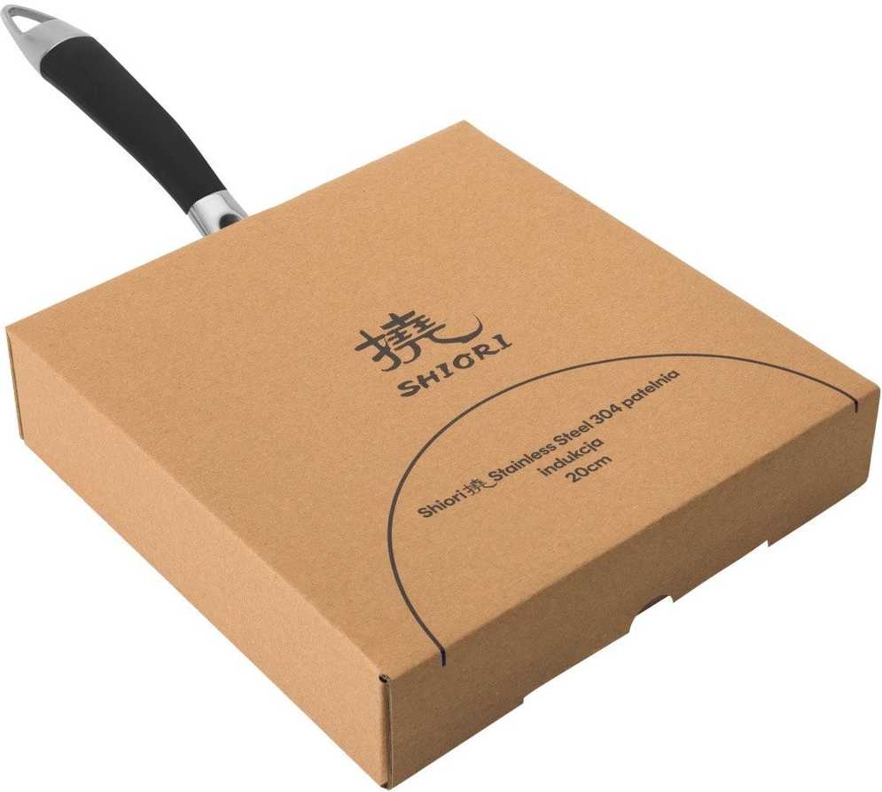 Shiori nerūdijančio plieno 304 Pro keraminė keptuvė, indukcinė, 20 cm