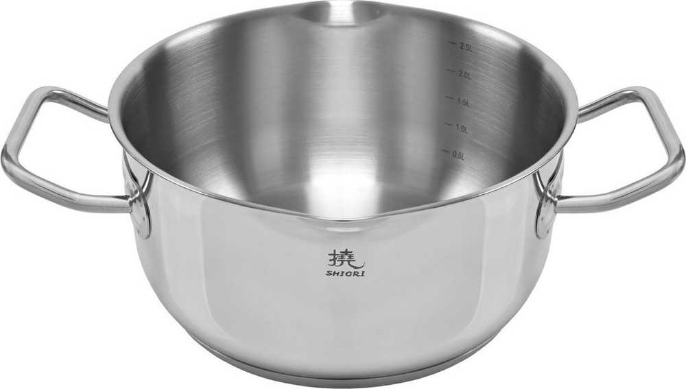 Shiori Shiori „Steel Series Pro 316“ indukcinis puodas, 20 cm