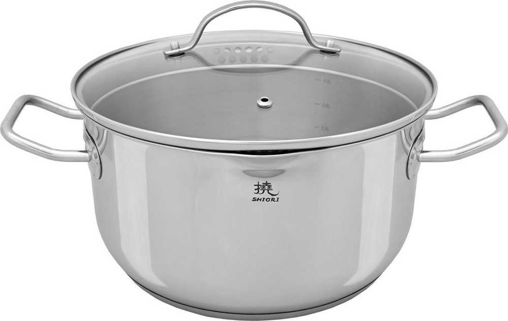 Shiori Shiori Steel Series Pro 316 puodas indukcija 24 cm