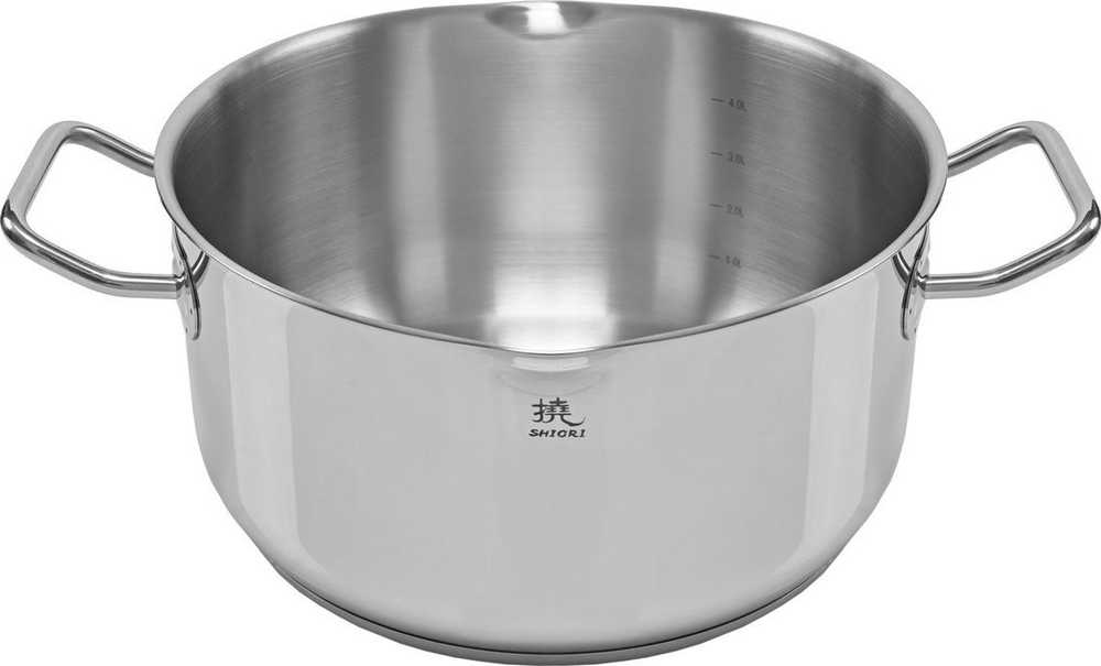 Shiori Shiori Steel Series Pro 316 puodas indukcija 24 cm
